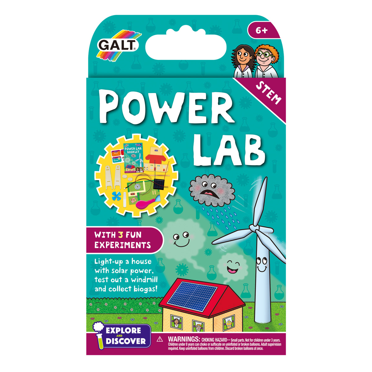 Kit pentru experimente Galt - Power lab, 1005503