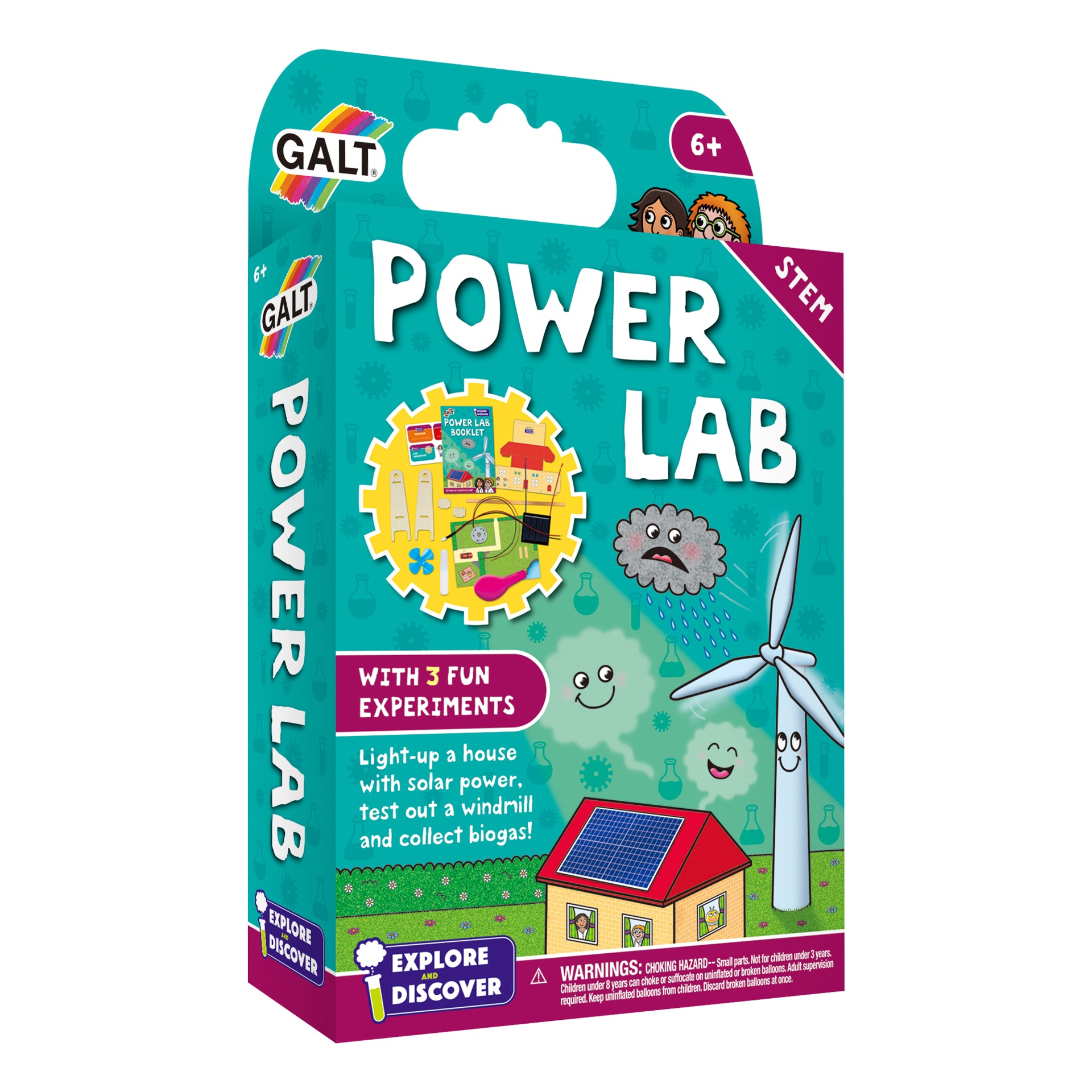 Kit pentru experimente Galt - Power lab, 1005503