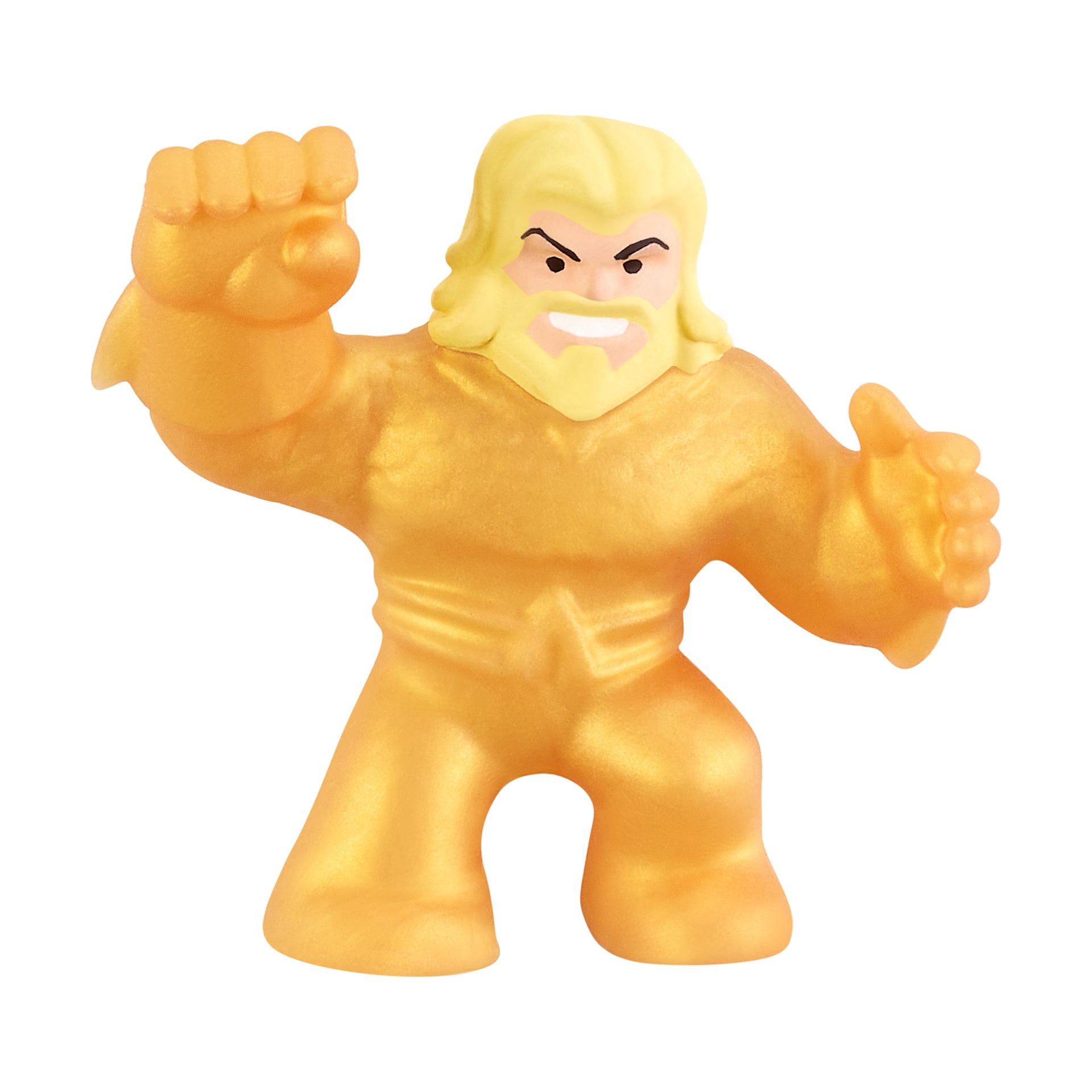 Figurina elastica Goo Jit Zu Minis DC S4 Gold Armor Aquaman 41395-41506