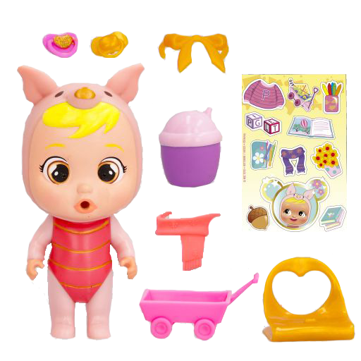 Papusa bebelus Cry Babies editia Golden Disney Piglet 82663-907195