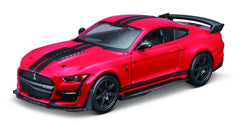 Macheta Masinuta Bburago 1:32 2020 Mustang Shelby GT500 Rosu, BB43100-43050