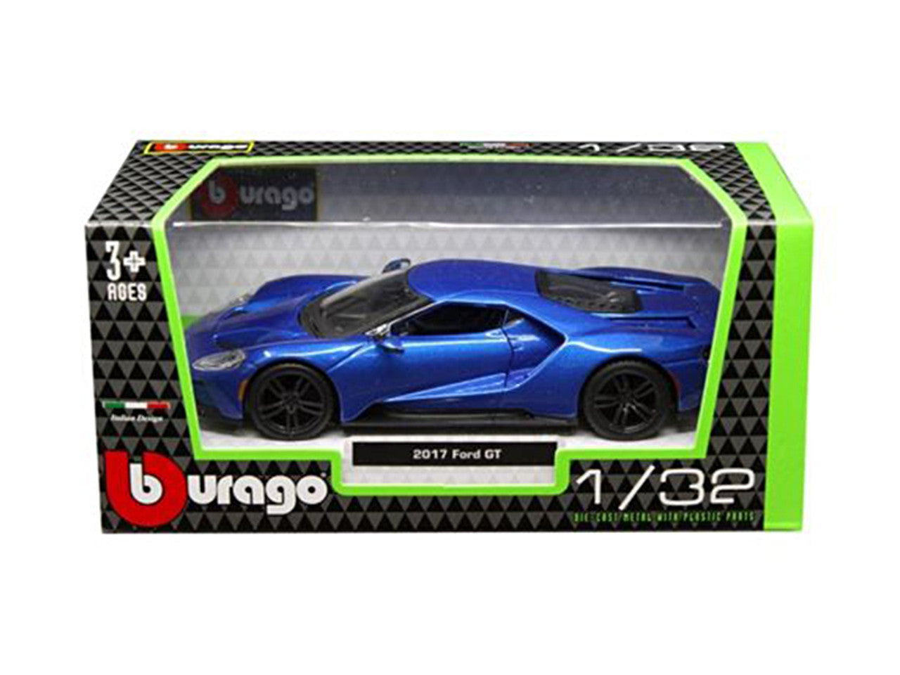 Macheta masinuta Bburago 1:32 2017 Ford GT Albastru 43100-433043