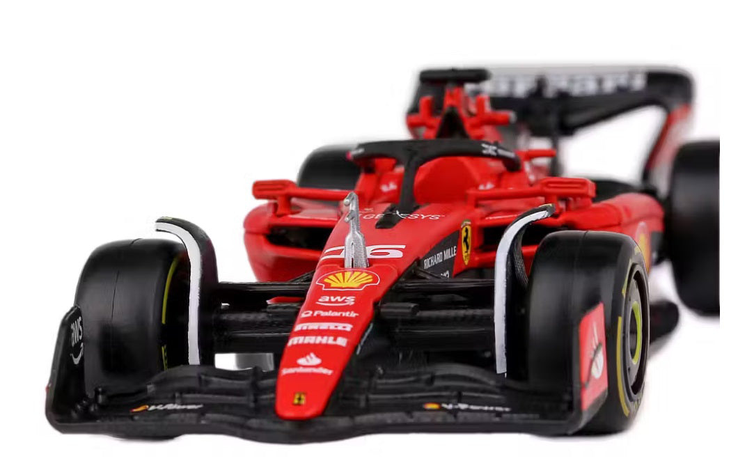 Macheta Masinuta Bburago 1:43 Ferrari Reacing WB2023 #16 Charles Leclerc, BB36820-36836-16