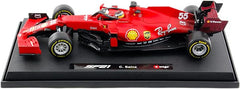 Macheta masinuta de colectie Bburago 1/43 F1 Formula Racing Ferrari SF23 Team #55 C. Sainz 36835/55