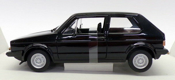 Macheta Masinuta Bburago 1:24 Volkswagen Golf Mk1 CT1(1979) Negru, BB20001A-21089