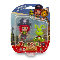 Figurina Pinocchio si Prietenii 9 cm Fredda si The Talking Cricket FAPNH02000/FTC