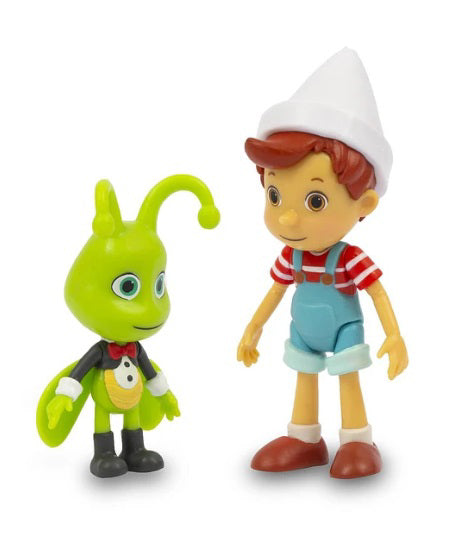 Figurina Pinocchio si Prietenii 9 cm Pinocchio si The Talking Cricket FAPNH02000/PTC