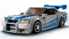 LEGO® Speed Champions - Nissan Skyline GT-R (R34) Mai furios, mai iute 76917, 319 piese