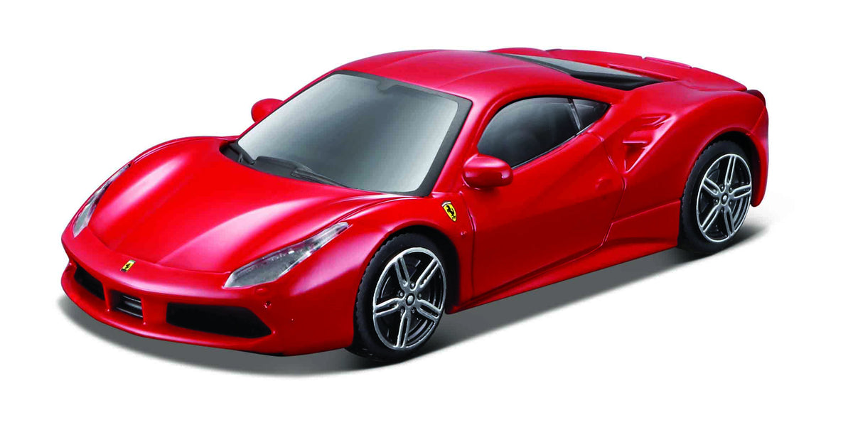 Macheta Masinuta Bburago 1:43 Ferrari 488 GTB Rosu, BB36000/36023R