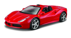 Macheta Masinuta Bburago 1:43 Ferrari 488 Spider Rosu, BB36000/36026R