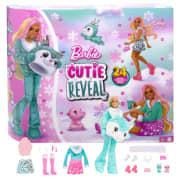 MTHJX76 Barbie  CUTIE REVEAL  CALENDAR ADVENT CU PAPUSA SI 24 DE SURPRIZE
