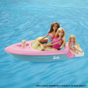 Set de joaca Barbie, Papusa cu barca si accesorii