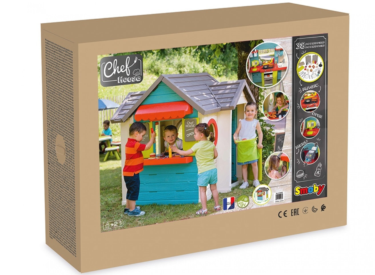 Casuta pentru copii Smoby - Chef house 810403