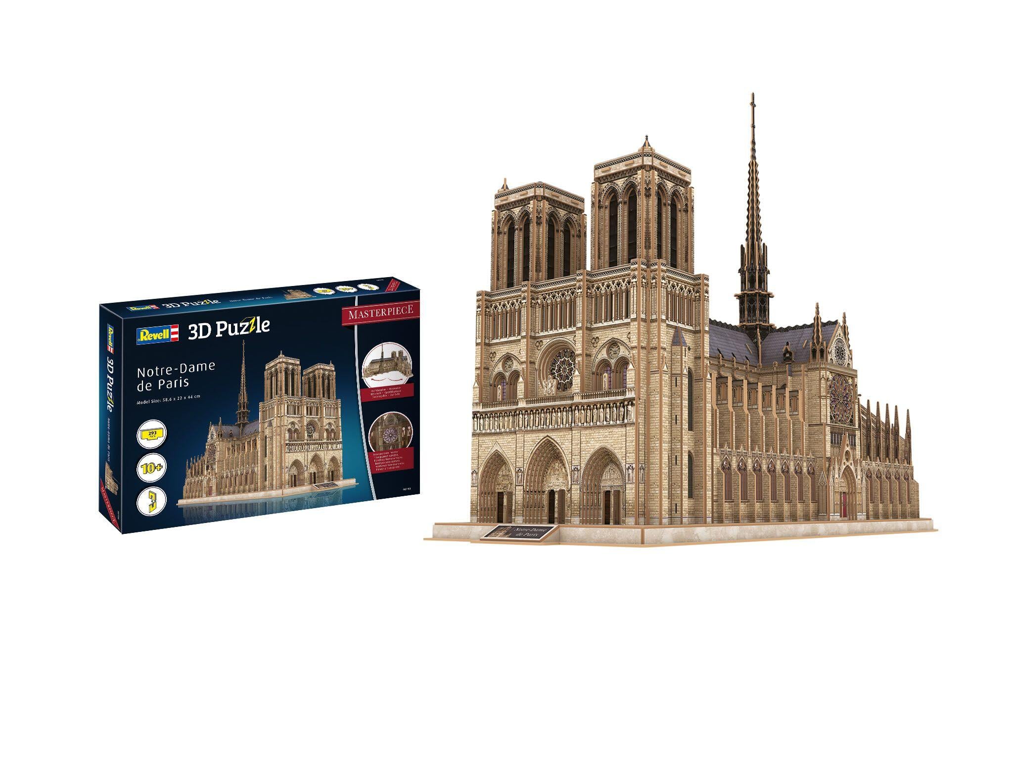 Macheta Revell Notre-Dame De Paris - Editie Masterpiece- Puzzle 3D Rev00190