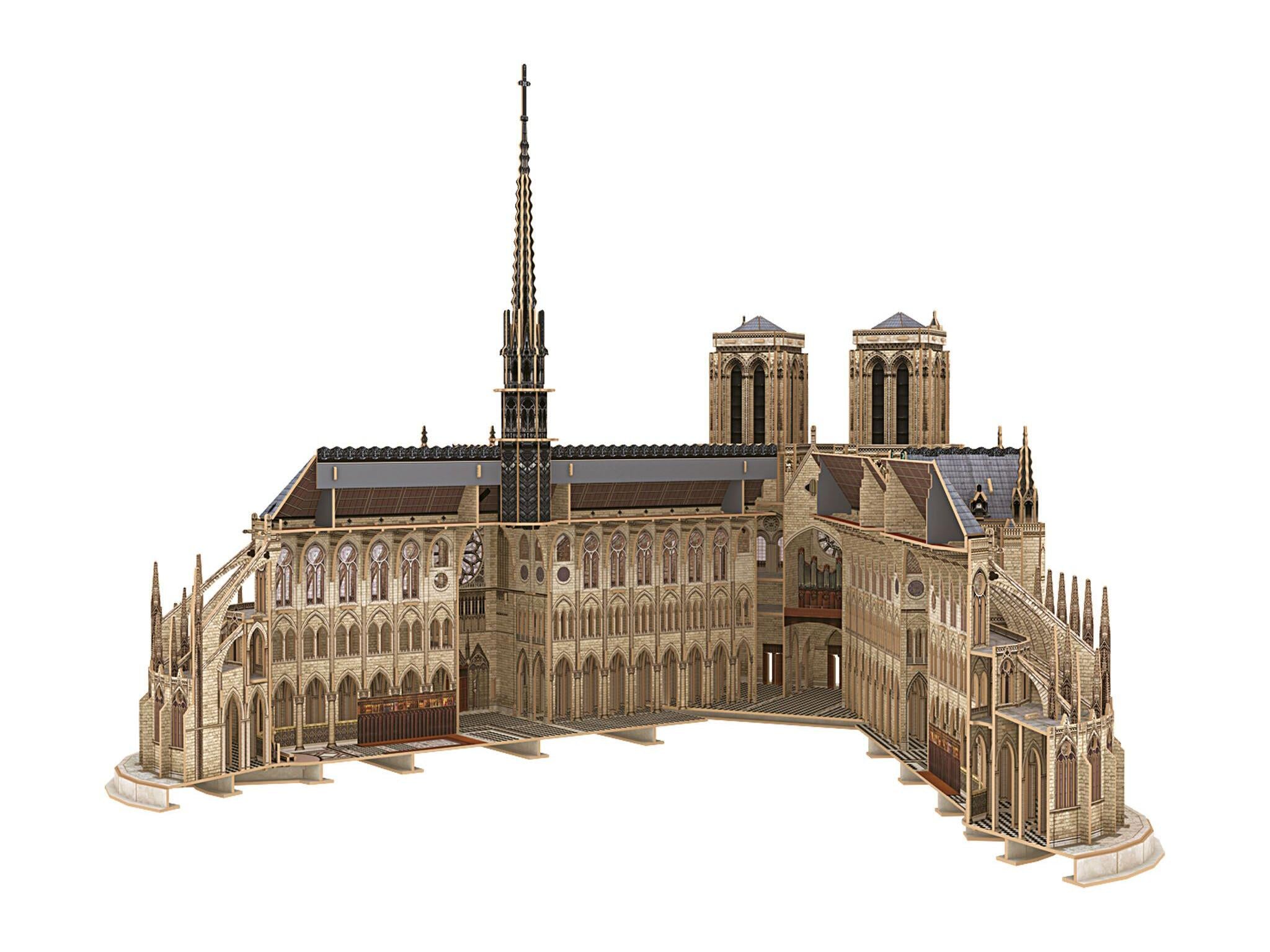 Macheta Revell Notre-Dame De Paris - Editie Masterpiece- Puzzle 3D Rev00190
