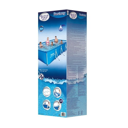 Piscina Bestway Steel Pro, 4m x 2.11m x 81 cm 56405