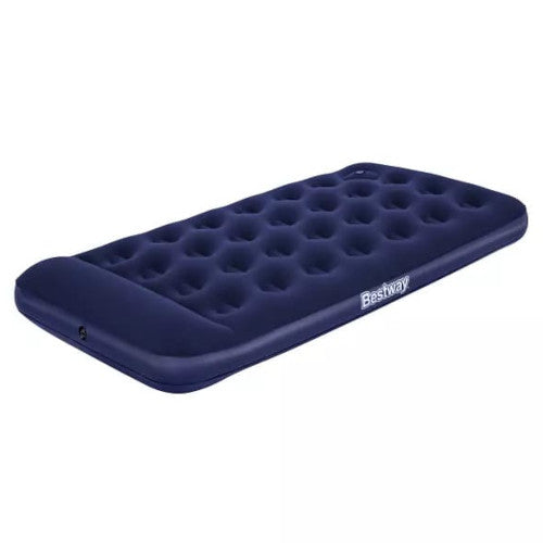 Saltea Gonflabila cu Tetiera Bestway cu Pompa de Picior Incorporata 188 cm, 67224