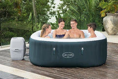 Piscina Patrata Jacuzzi Lay-Z-Spa Bestway BW SPA 132x132/180x180x66cm, 60015