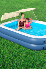 Piscina Gonflabila Family Bestway cu Parasolar 254  X 178 X 140 cm, 54449