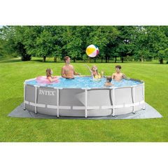 Piscina Intex Cadru Metalic cu Pompa de Filtrare Prism Frame 427 cm x 107 cm, 26720GN