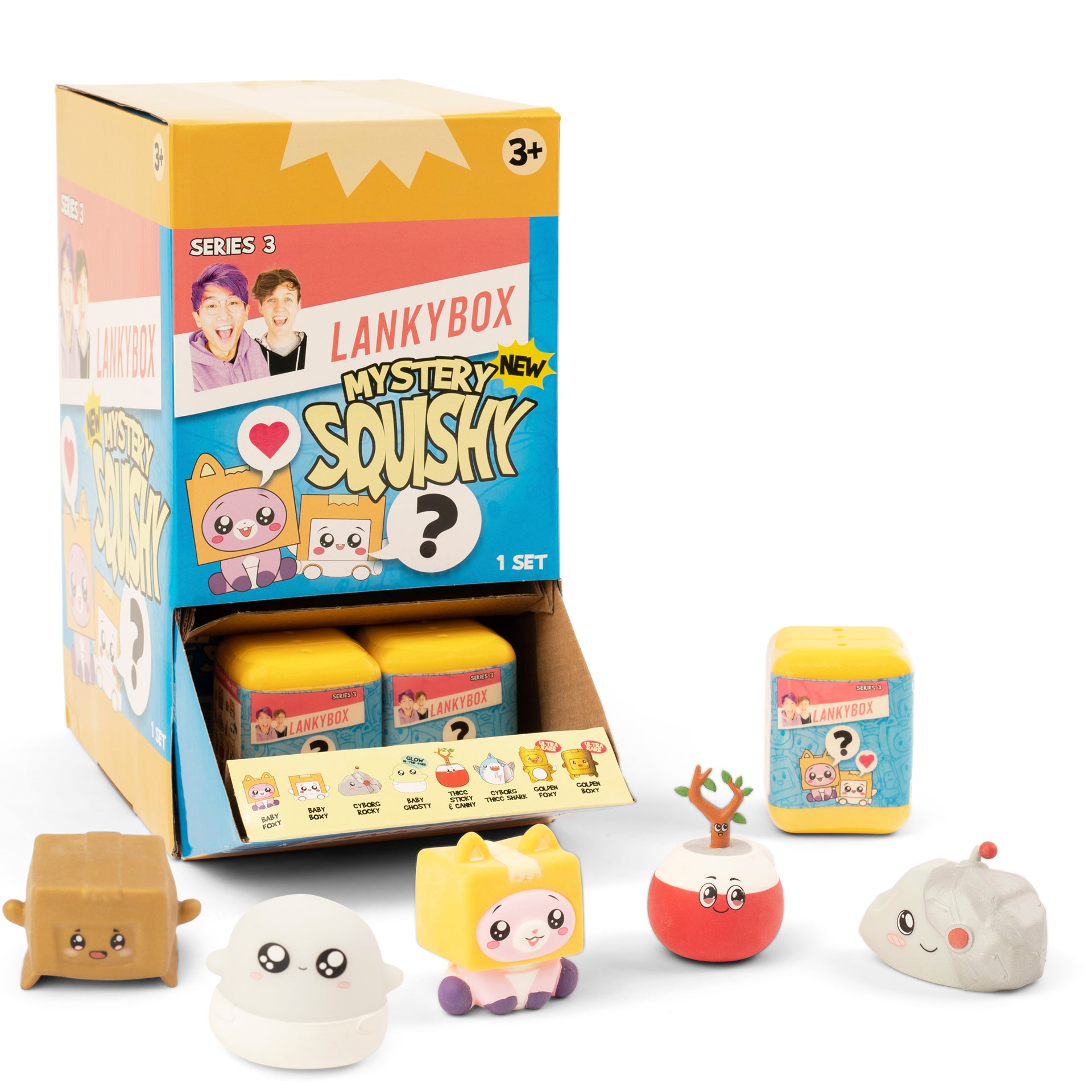 Lankybox Cutie misterioasa cu figurina squishy, 2003