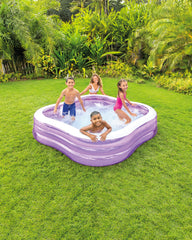 Piscina Gonflabila Beach Wave Mov 229x229x56 cm, 57495NP