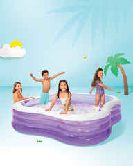 Piscina Gonflabila Beach Wave Mov 229x229x56 cm, 57495NP
