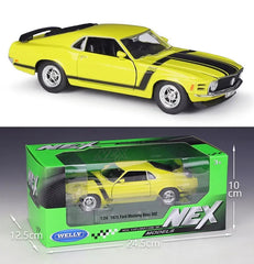 Macheta Auto Welly 1:24 1970 Ford Mustang Boss 302, 22088