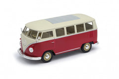 Macheta Auto Welly 1:24 1963 Volkswagen T1 Bus, 22095