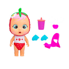 Papusa IMC Bebelus Mini Cry Babies Tropical Beach Ella, IMC916098-910362