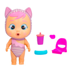 Papusa IMC Bebelus Mini Cry Babies Beach Katie, IMC916098-910348