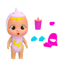 Papusa IMC Bebelus Mini Cry Babies Beach Finny, IMC916098-910447