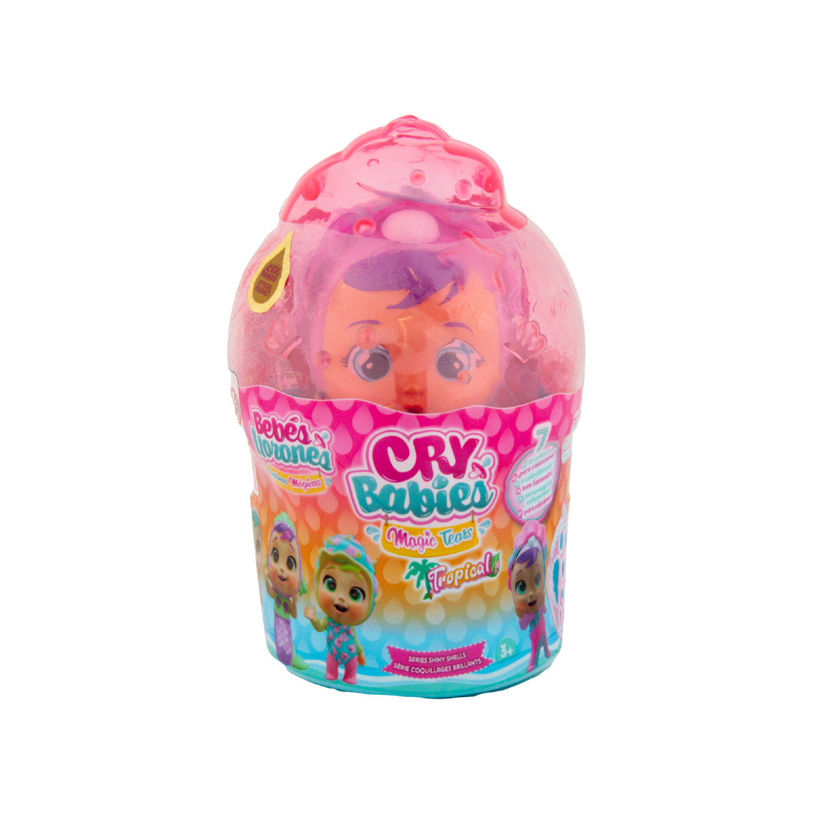 Papusa IMC Cry Babies Shiny Shells Caroline, IMC916104-910324