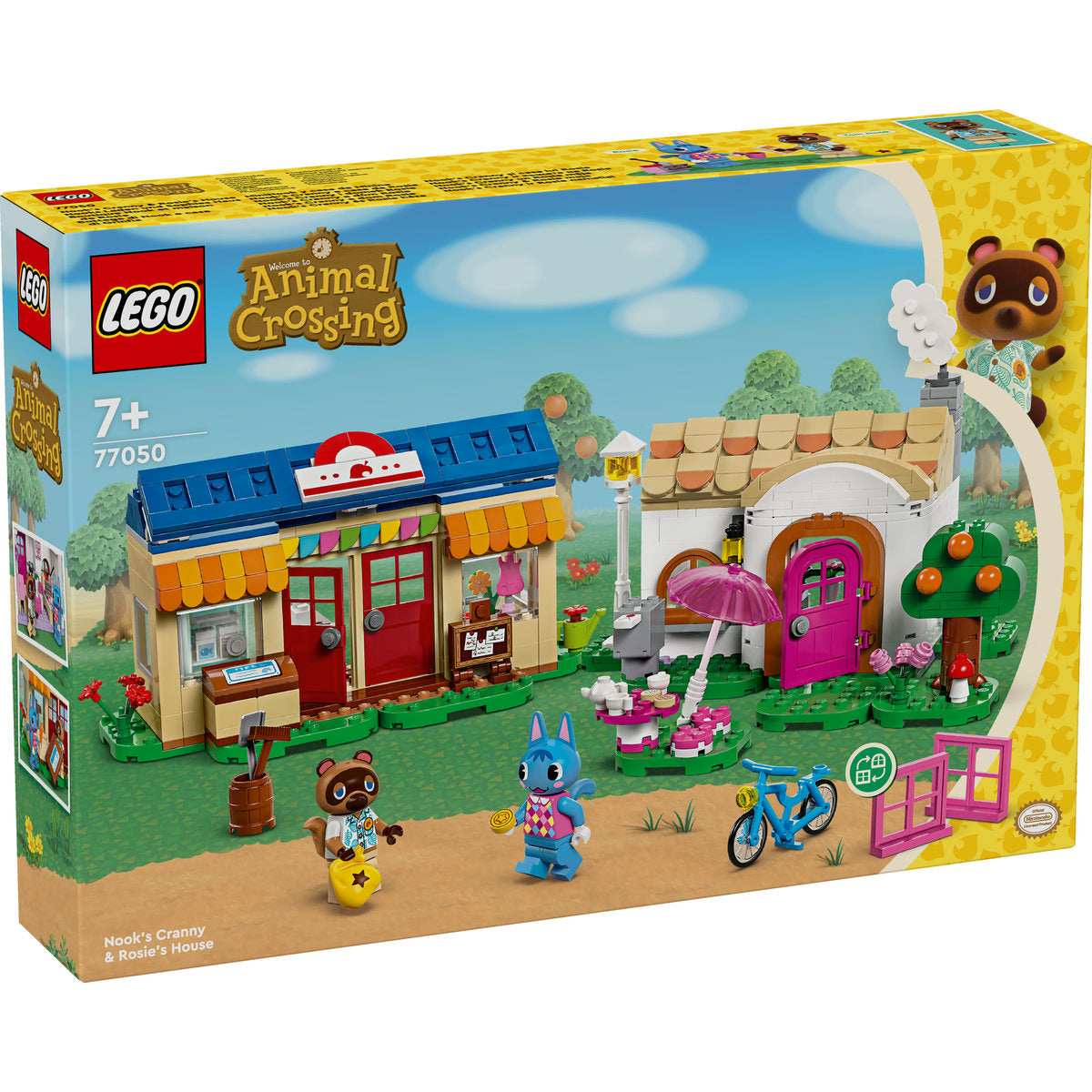 LEGO® Animal Crossting - Nook's cranny si casa lui Rosie 77050, 535 piese