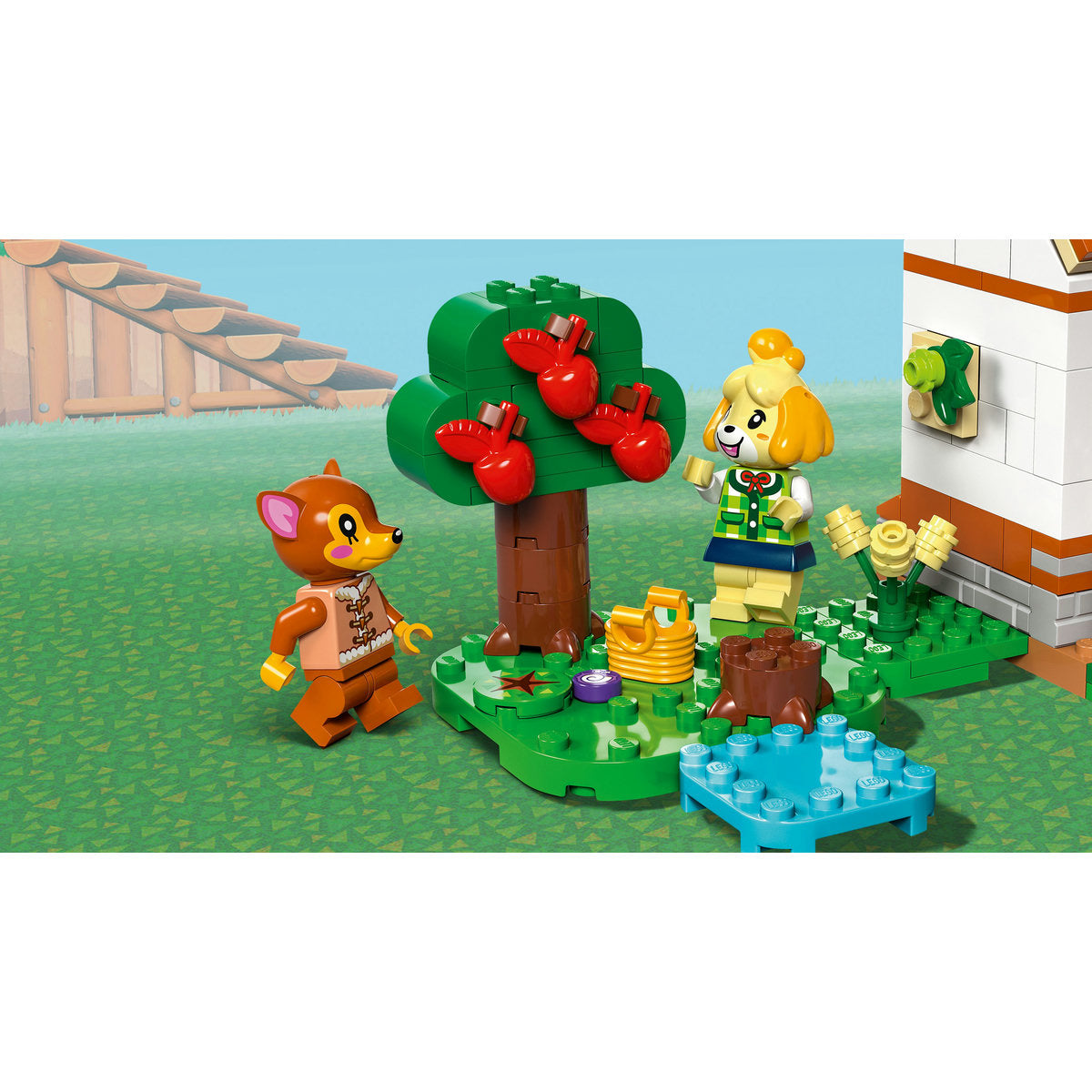 LEGO® Animal Crossting - Isabelle vine in vizita 77049, 389 piese