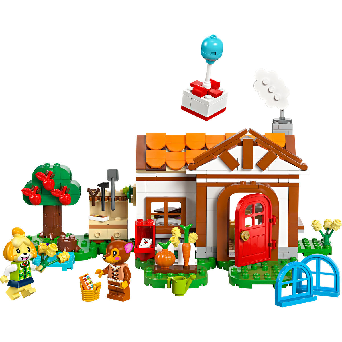 LEGO® Animal Crossting - Isabelle vine in vizita 77049, 389 piese