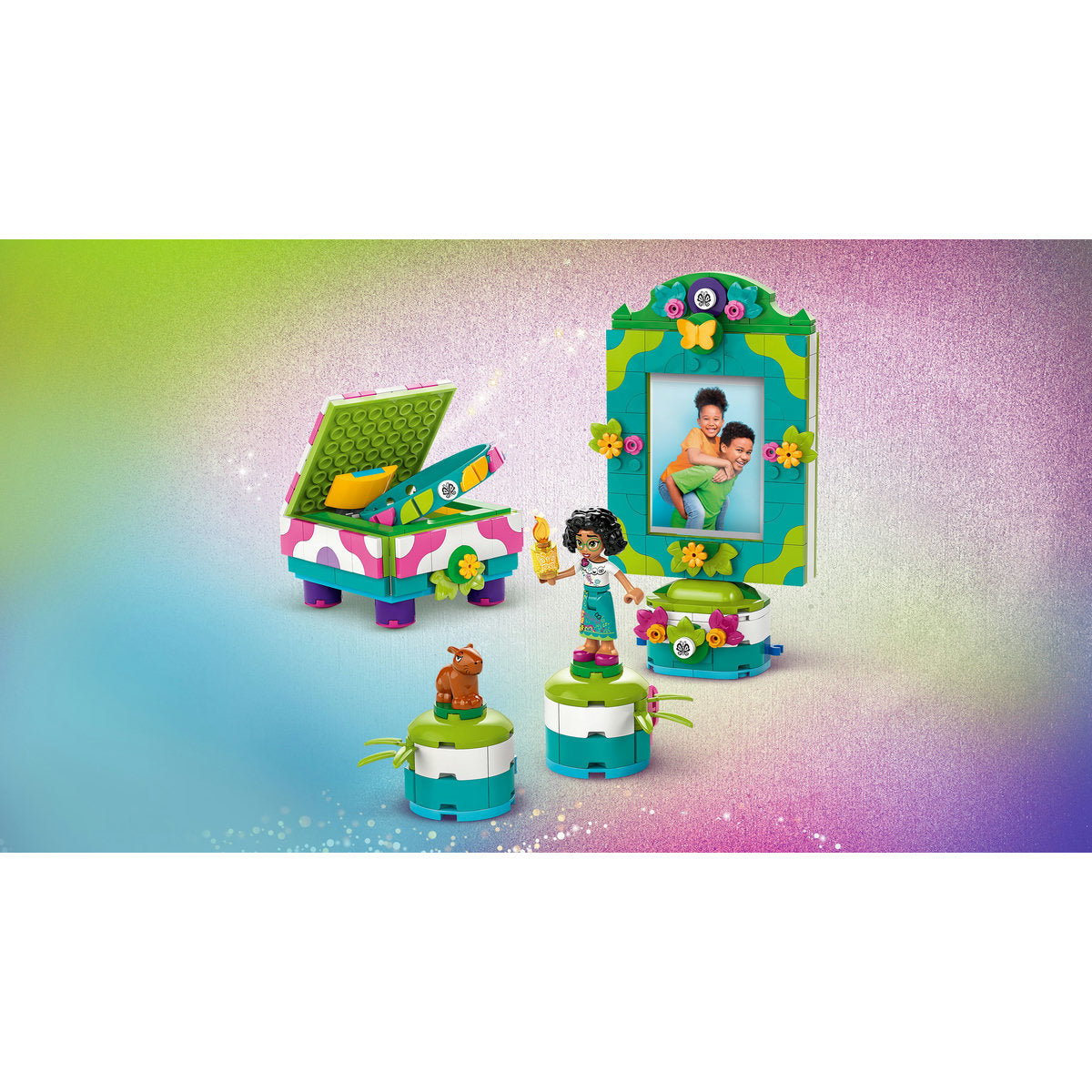 LEGO® Disney Rama foto si cutia de bijuterii a Mirabelei 43239, 334 piese