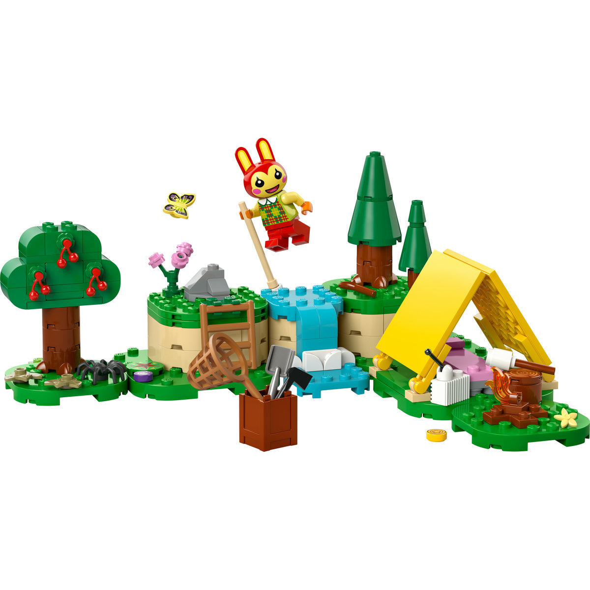 LEGO® Animal Crossting - Activitatile in aer liber ale lui Bunnie 77047, 164 piese