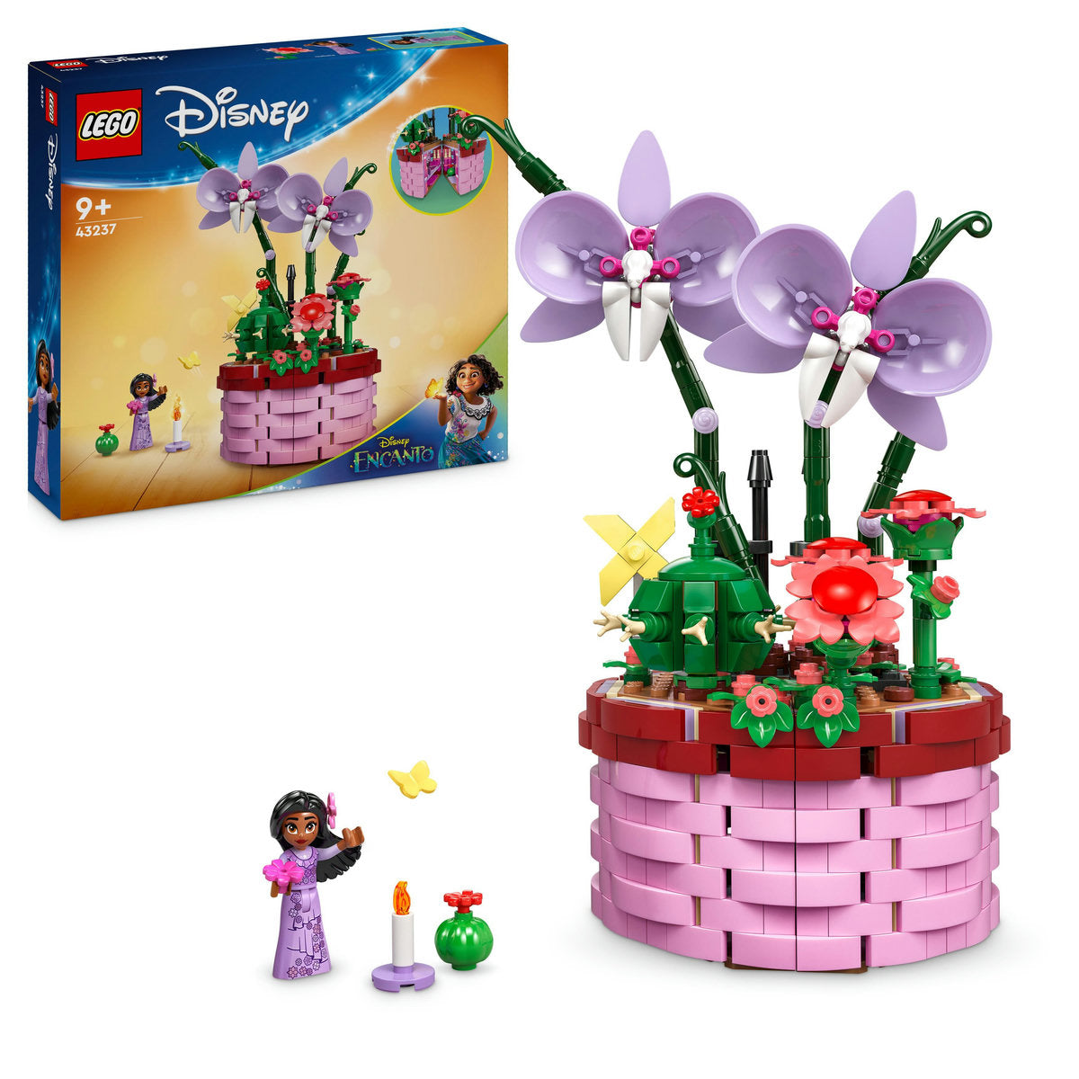 LEGO® Disney PRINCESS™ - Ghiveciul Isabelei 43237, 641 piese