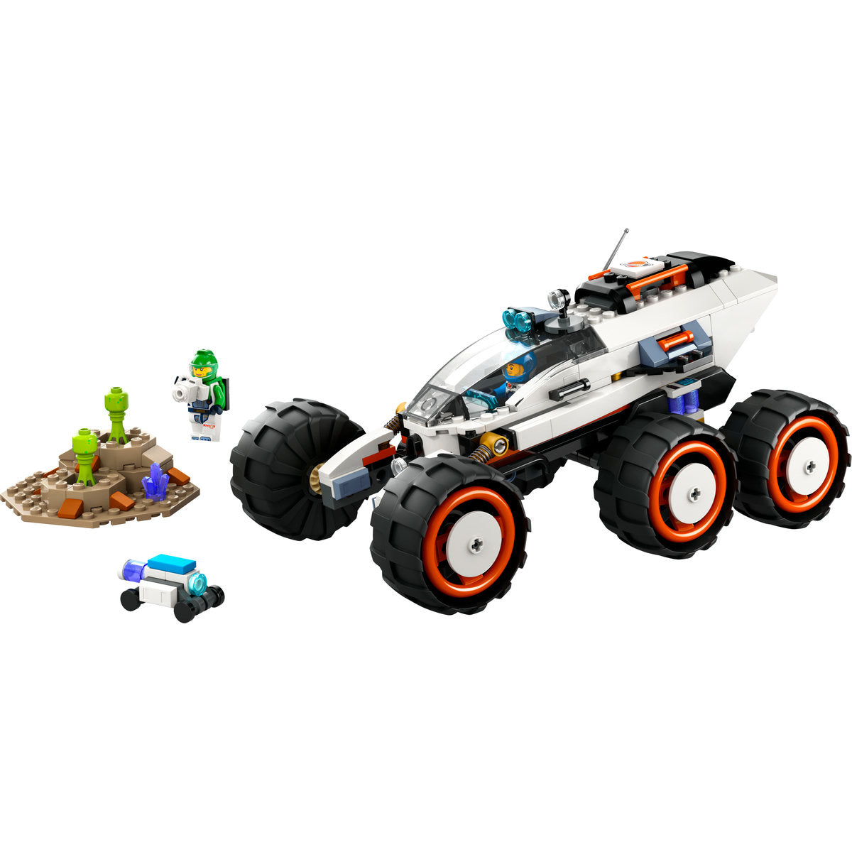 LEGO® City - Rover de Explorare si Viata Extraterestra 60431, 311 piese