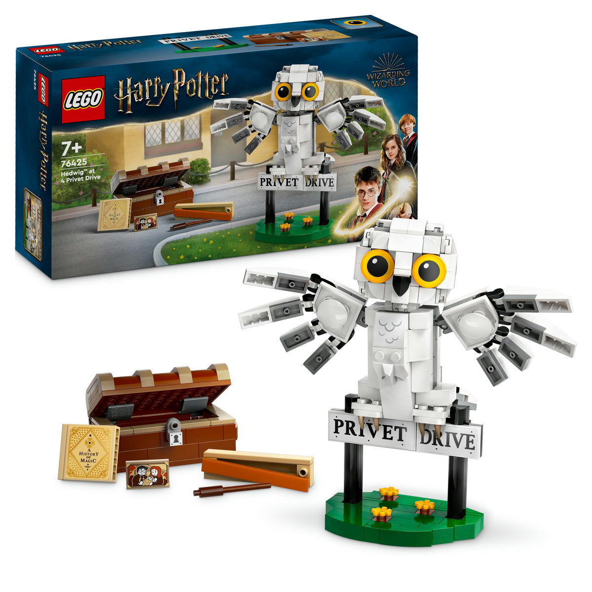 LEGO® Harry Potter™ - Hedwig™ pe privet drive nr. 4 76425, 337 piese