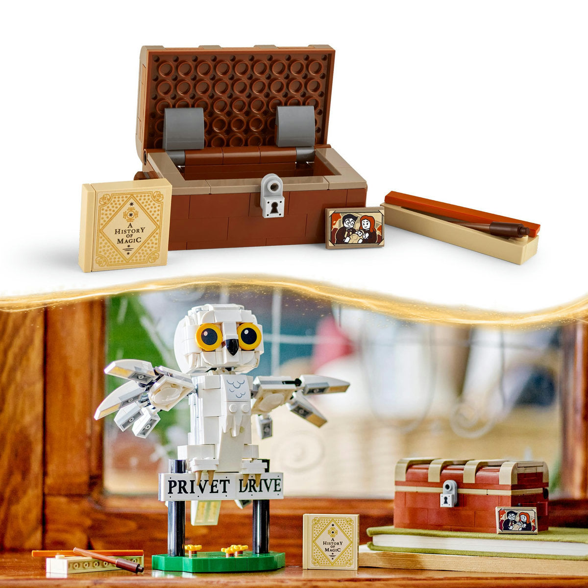 LEGO® Harry Potter™ - Hedwig™ pe privet drive nr. 4 76425, 337 piese