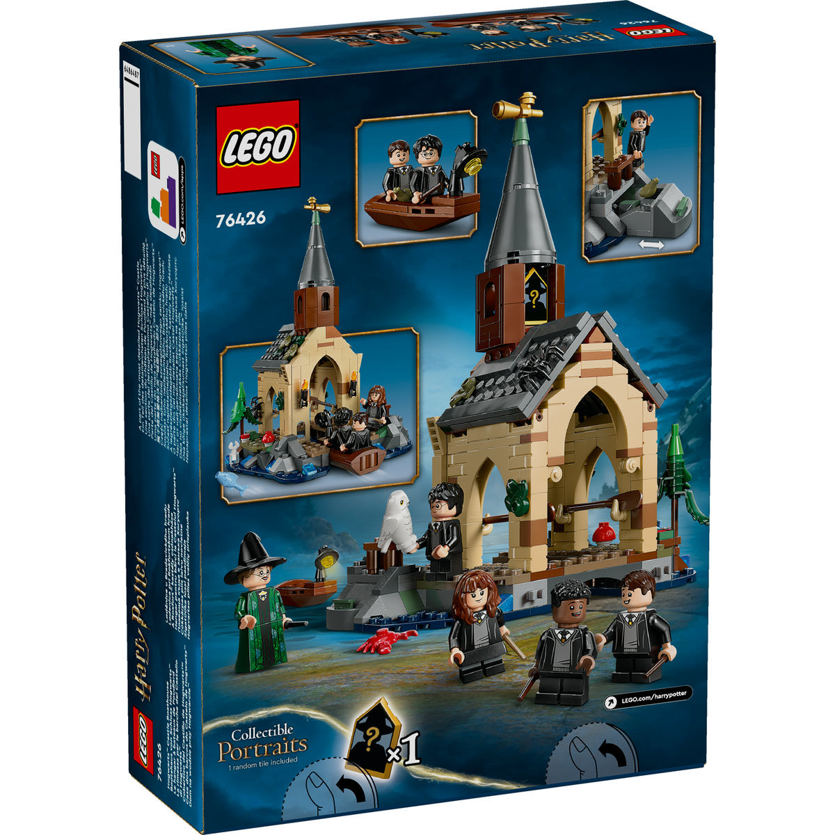 LEGO® Harry Potter™ - Hangar pentru barci la castelul Hogwarts™ 76426, 350 piese