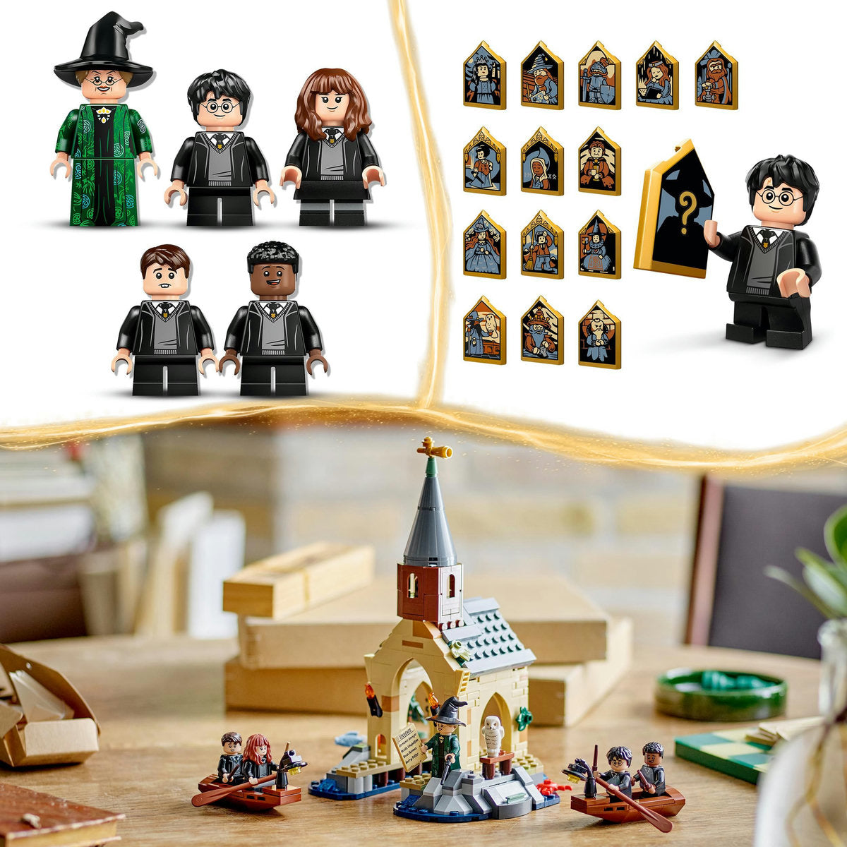 LEGO® Harry Potter™ - Hangar pentru barci la castelul Hogwarts™ 76426, 350 piese