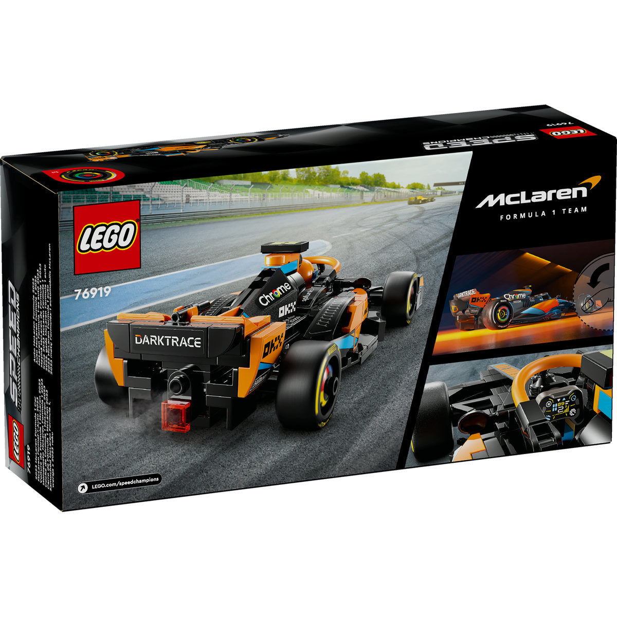 LEGO® Speed Champions - Masina de curse McLaren de Formula 1 2023 76919, 245 piese