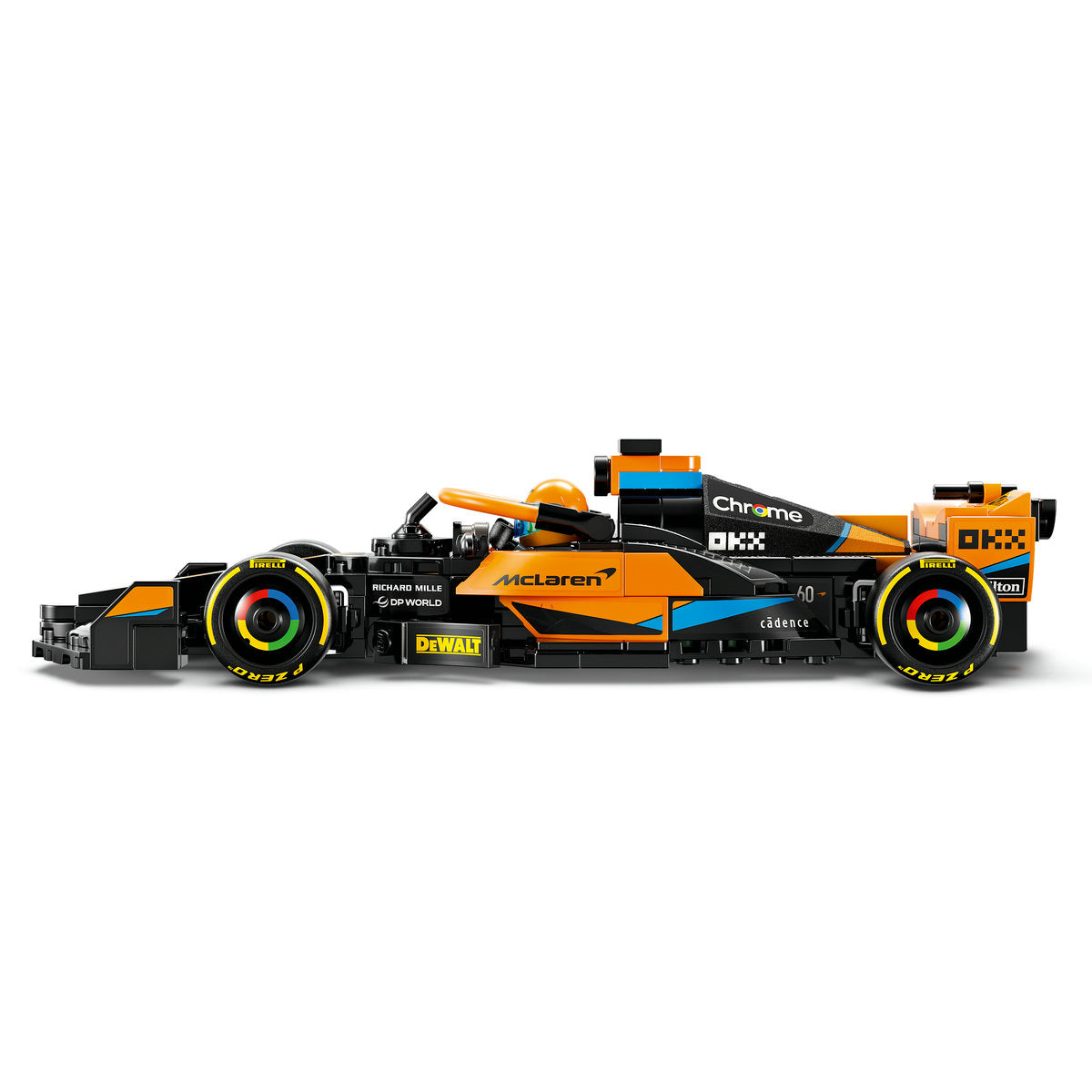 LEGO® Speed Champions - Masina de curse McLaren de Formula 1 2023 76919, 245 piese