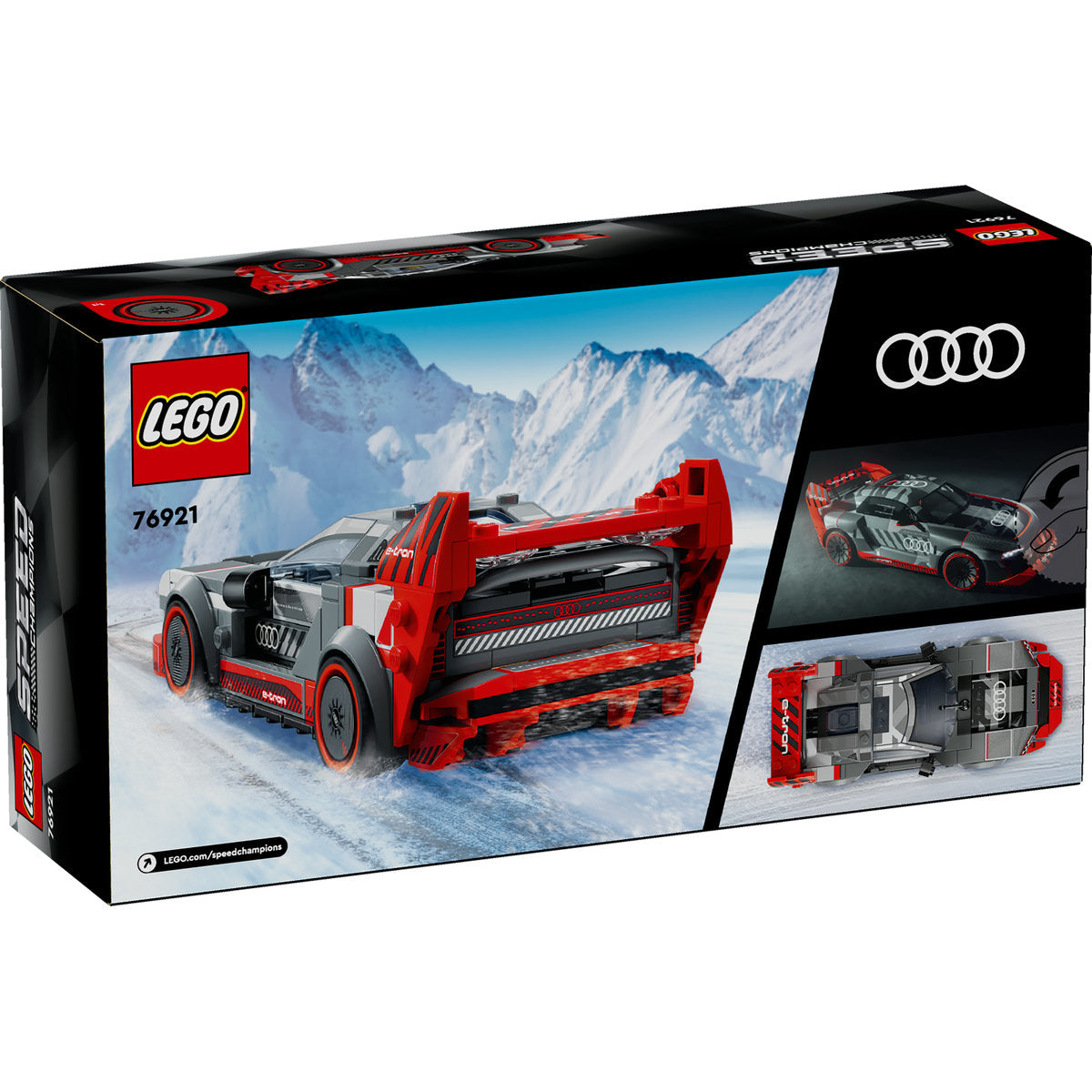 LEGO® Speed Champions - Masina de curse Audi S1 E-Tron Quattro 76921, 274 piese