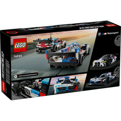 LEGO® Speed Champions - Masini de curse BMW M4 GT3 si BMW M Hybrid v8 76922, 676 piese