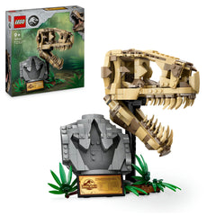 LEGO® JURRASIC WORLD - Fosile de dinozaur: Craniu de T. REX 76964, 577 piese