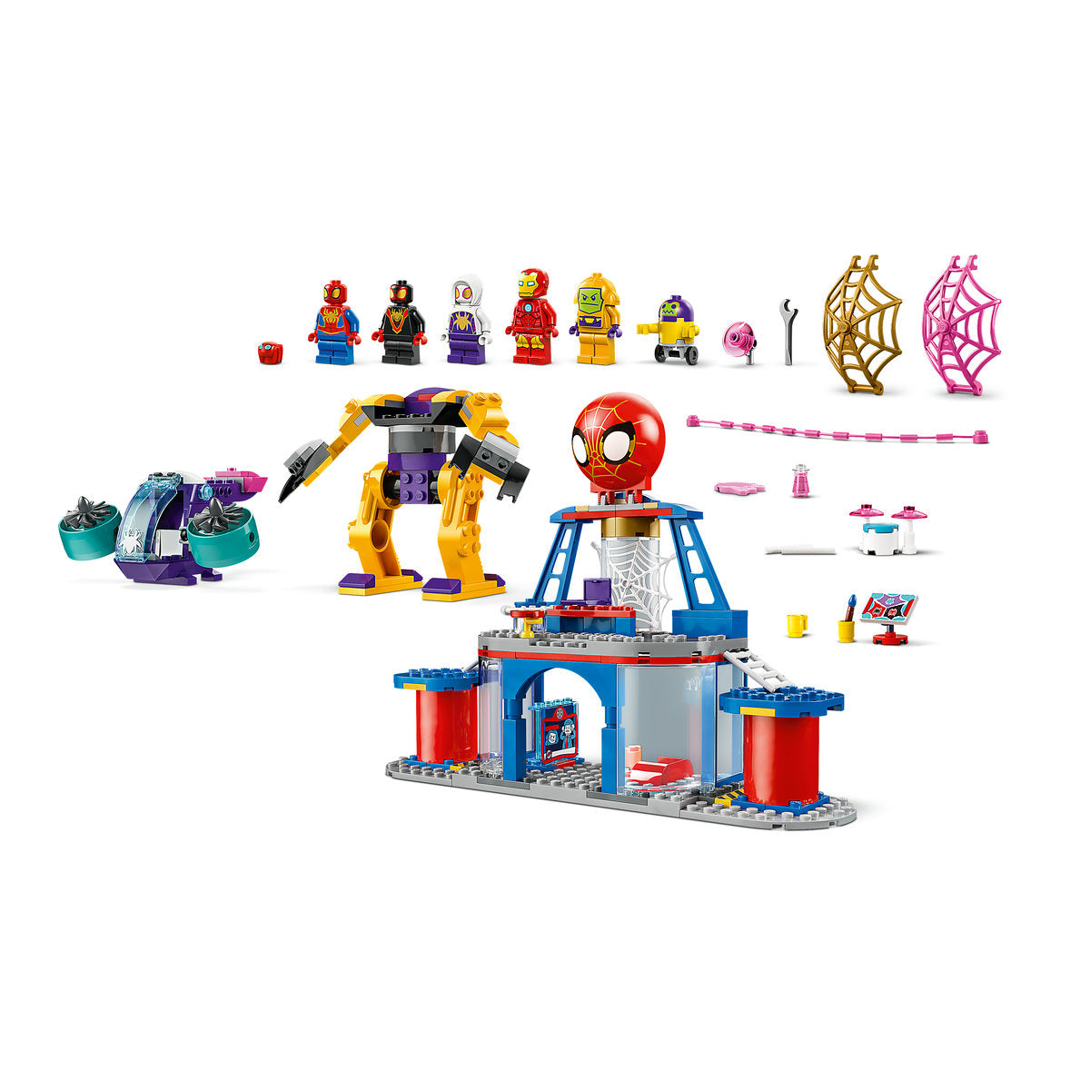 LEGO® Super Heroes - Cartierul general al echipei lui Spidey 10794, 193 piese